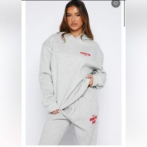 Like New White Fox Boutique Set